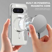 Husa pentru  Google Pixel 10 Pro XL EliteBook Executive Tip Carte cu Protectie RFID, Compatibilitate MagSafe si protectie lentile Transparent - Maro