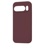 Husa pentru  Google Pixel 10 Pro XL Liquid Silicone, subțire, captusita cu microfibra, anti amprentă, protectie cameră foto, Bordeaux