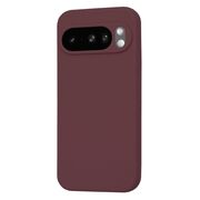 Husa pentru  Google Pixel 10 Pro XL Liquid Silicone, subțire, captusita cu microfibra, anti amprentă, protectie cameră foto, Bordeaux