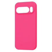 Husa pentru  Google Pixel 10 Pro XL Liquid Silicone, subțire, captusita cu microfibra, anti amprentă, protectie cameră foto, Fucsia