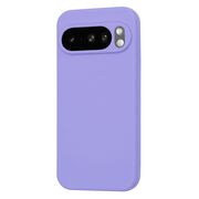 Husa pentru  Google Pixel 10 Pro XL Liquid Silicone, subțire, captusita cu microfibra, anti amprentă, protectie cameră foto, Lavanda