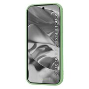 Husa pentru  Google Pixel 10 Pro XL Liquid Silicone, subțire, captusita cu microfibra, anti amprentă, protectie cameră foto, Verde deschis