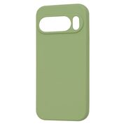 Husa pentru  Google Pixel 10 Pro XL Liquid Silicone, subțire, captusita cu microfibra, anti amprentă, protectie cameră foto, Verde