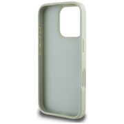 Husa pentru iPhone 16 Pro Max - Guess Hardcase Grained Big 4G Logo Small Classic Logo - Verde