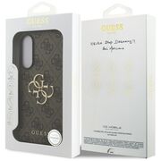 Husa pentru Samsung Galaxy S25 Edge - Guess Hardcase Big 4G Logo Classic Logo - Maro