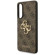Husa pentru Samsung Galaxy S25 Edge - Guess Hardcase Big 4G Logo Classic Logo - Maro