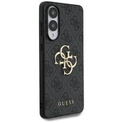 Husa pentru Samsung Galaxy S25 Edge - Guess Hardcase Big 4G Logo Classic Logo  - Negru