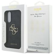 Husa pentru Samsung Galaxy S25 Edge - Guess Hardcase Big 4G Logo Classic Logo  - Negru