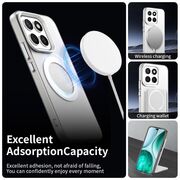 Husa premium pentru  Honor X8c VivaShell Fusion compatibila MagSafe, Anti-Shock - Protectie Avansata Display & Camera - Design Slim și Elegant - Alb