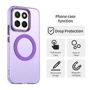 Husa premium pentru  Honor X8c VivaShell Fusion compatibila MagSafe, Anti-Shock - Protectie Avansata Display & Camera - Design Slim și Elegant - Mov