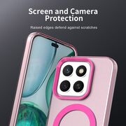 Husa premium pentru  Honor X8c VivaShell Fusion compatibila MagSafe, Anti-Shock - Protectie Avansata Display & Camera - Design Slim și Elegant - Roz