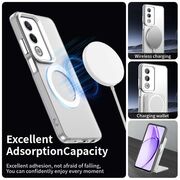 Husa premium pentru  Oppo A80 VivaShell Fusion compatibila MagSafe, Anti-Shock - Protectie Avansata Display & Camera - Design Slim și Elegant - Alb