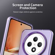 Husa premium pentru  Oppo Reno 12F, 12FS VivaShell Fusion compatibila MagSafe, Anti-Shock - Protectie Avansata Display & Camera - Design Slim și Elegant - Mov
