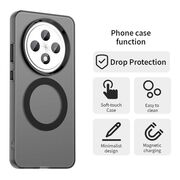 Husa premium pentru  Oppo Reno 12F, 12FS VivaShell Fusion compatibila MagSafe, Anti-Shock - Protectie Avansata Display & Camera - Design Slim și Elegant - Negru