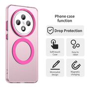 Husa premium pentru  Oppo Reno 12F, 12FS VivaShell Fusion compatibila MagSafe, Anti-Shock - Protectie Avansata Display & Camera - Design Slim și Elegant - Roz