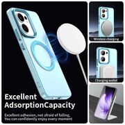 Husa premium pentru  Oppo Reno 13F, 13FS 4G, 5G VivaShell Fusion compatibila MagSafe, Anti-Shock - Protectie Avansata Display & Camera - Design Slim și Elegant - Albastru