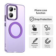 Husa premium pentru  Oppo Reno 13F, 13FS 4G, 5G VivaShell Fusion compatibila MagSafe, Anti-Shock - Protectie Avansata Display & Camera - Design Slim și Elegant - Mov