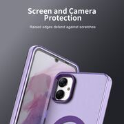 Husa premium pentru  Samsung Galaxy A05 VivaShell Fusion compatibila MagSafe, Anti-Shock - Protectie Avansata Display & Camera - Design Slim și Elegant - Mov