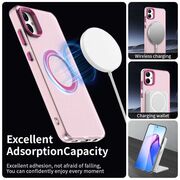 Husa premium pentru  Samsung Galaxy A05 VivaShell Fusion compatibila MagSafe, Anti-Shock - Protectie Avansata Display & Camera - Design Slim și Elegant - Roz