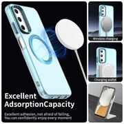 Husa premium pentru  Samsung Galaxy A05s VivaShell Fusion compatibila MagSafe, Anti-Shock - Protectie Avansata Display & Camera - Design Slim și Elegant - Albastru