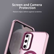 Husa premium pentru  Samsung Galaxy A05s VivaShell Fusion compatibila MagSafe, Anti-Shock - Protectie Avansata Display & Camera - Design Slim și Elegant - Roz
