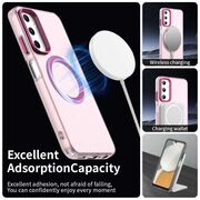 Husa premium pentru  Samsung Galaxy A05s VivaShell Fusion compatibila MagSafe, Anti-Shock - Protectie Avansata Display & Camera - Design Slim și Elegant - Roz