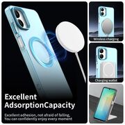 Husa premium pentru  Samsung Galaxy A06 VivaShell Fusion compatibila MagSafe, Anti-Shock - Protectie Avansata Display & Camera - Design Slim și Elegant - Albastru