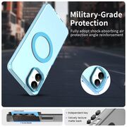 Husa premium pentru  Samsung Galaxy A06 VivaShell Fusion compatibila MagSafe, Anti-Shock - Protectie Avansata Display & Camera - Design Slim și Elegant - Albastru