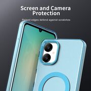 Husa premium pentru  Samsung Galaxy A06 VivaShell Fusion compatibila MagSafe, Anti-Shock - Protectie Avansata Display & Camera - Design Slim și Elegant - Albastru