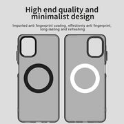 Husa premium pentru  Samsung Galaxy A06 VivaShell Fusion compatibila MagSafe, Anti-Shock - Protectie Avansata Display & Camera - Design Slim și Elegant - Negru