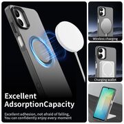 Husa premium pentru  Samsung Galaxy A06 VivaShell Fusion compatibila MagSafe, Anti-Shock - Protectie Avansata Display & Camera - Design Slim și Elegant - Negru