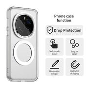 Husa premium pentru Honor Magic 7 Pro VivaShell Fusion compatibila MagSafe, Anti-Shock - Protectie Avansata Display & Camera - Design Slim și Elegant - Alb