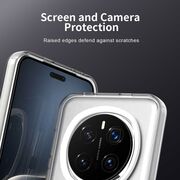 Husa premium pentru Honor Magic 7 Pro VivaShell Fusion compatibila MagSafe, Anti-Shock - Protectie Avansata Display & Camera - Design Slim și Elegant - Alb