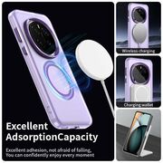 Husa premium pentru Honor Magic 7 Pro VivaShell Fusion compatibila MagSafe, Anti-Shock - Protectie Avansata Display & Camera - Design Slim și Elegant - Mov
