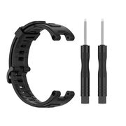 Curea pentru smartwatch Amazfit T-Rex / T-Rex Pro - Quickfit din silicon - Negru