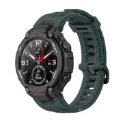 Curea pentru smartwatch Amazfit T-Rex / T-Rex Pro - Quickfit din silicon - Verde