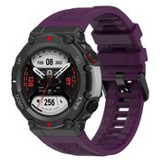 Curea pentru smartwatch Amazfit T-Rex 2 / 2 Ocean Blue - Quickfit din silicon - Mov