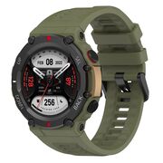 Curea pentru smartwatch Amazfit T-Rex 2 / 2 Ocean Blue - Quickfit din silicon - Verde