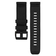 Curea pentru smartwatch Huawei Watch GT 4 (46 mm) / Huawei Watch GT 3 (42 mm) / GT 3 Pro (43 mm) - Quickfit din material textil - latime 20 mm - Negru denim
