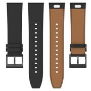 Curea pentru smartwatch Huawei Watch GT 4 (46 mm) / Huawei Watch GT 3 (42 mm) / GT 3 Pro (43 mm) - Quickfit din piele ecologica - latime 20 mm - Alb