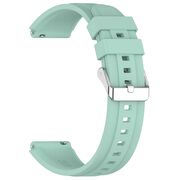 Curea pentru smartwatch Huawei Watch GT 4 (41mm)/W1/Honor Watch S1/Garmin Venu 2S/Vivoactive 4S - Quickfit din silicon - latime 18 mm - Verde