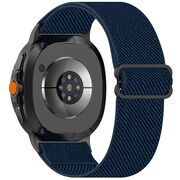 Curea pentru smartwatch Samsung Galaxy Watch 8 40mm/ Watch 8 44mm / Watch 8 Classic - Quickfit din material textil - Albastru
