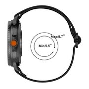Curea pentru smartwatch Samsung Galaxy Watch 8 40mm/ Watch 8 44mm / Watch 8 Classic - Quickfit din material textil - Maro