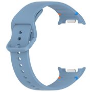 Curea pentru smartwatch Samsung Galaxy Watch 8 40mm/ Watch 8 44mm / Watch 8 Classic - Quickfit din silicon- Albastru deschis