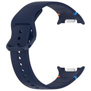 Curea pentru smartwatch Samsung Galaxy Watch 8 40mm/ Watch 8 44mm / Watch 8 Classic - Quickfit din silicon- Albastru inchis