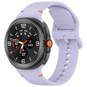Curea pentru smartwatch Samsung Galaxy Watch 8 40mm/ Watch 8 44mm / Watch 8 Classic - Quickfit din silicon- Lavanda