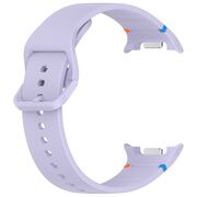 Curea pentru smartwatch Samsung Galaxy Watch 8 40mm/ Watch 8 44mm / Watch 8 Classic - Quickfit din silicon- Lavanda