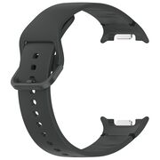 Curea pentru smartwatch Samsung Galaxy Watch 8 40mm/ Watch 8 44mm / Watch 8 Classic - Quickfit din silicon- Negru denim