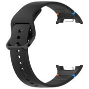 Curea pentru smartwatch Samsung Galaxy Watch 8 40mm/ Watch 8 44mm / Watch 8 Classic - Quickfit din silicon- Negru