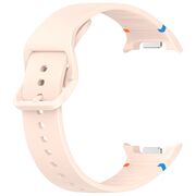 Curea pentru smartwatch Samsung Galaxy Watch 8 40mm/ Watch 8 44mm / Watch 8 Classic - Quickfit din silicon- Roz neon